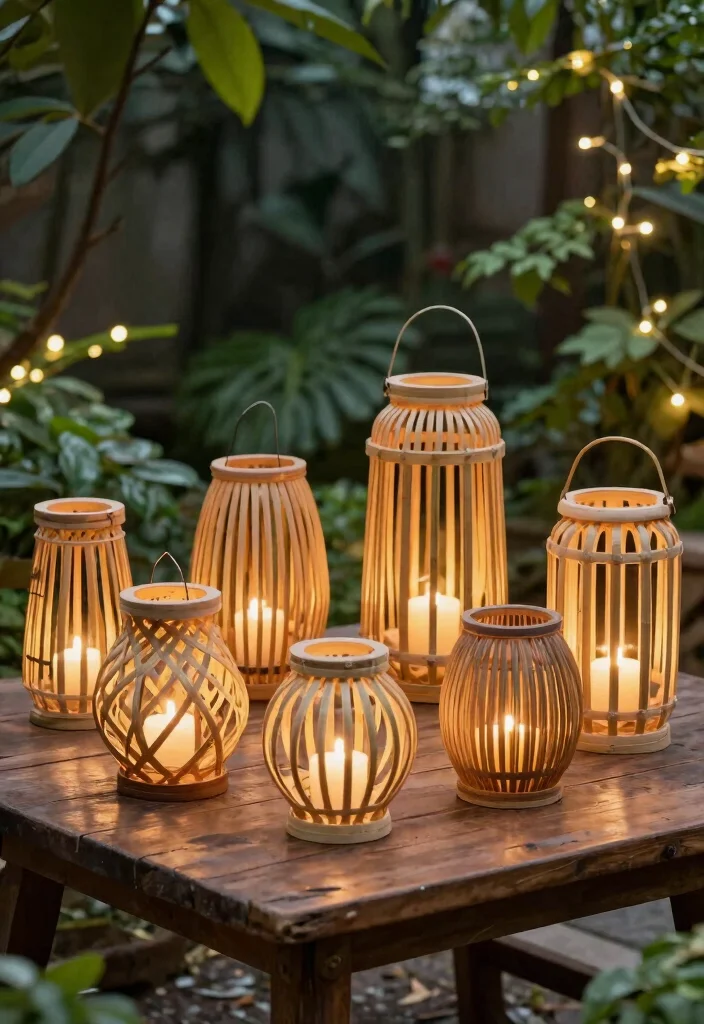 9 Bright Outdoor Lantern Festival Ideas for Backyard Events 4 9 Bright Outdoor Lantern Festival Ideas for Backyard Events 4. Handmade Bamboo Lanterns 0