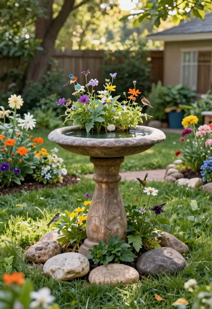 9 Clever Chiminea Planter Ideas to Upcycle Old Clay 5 9 Clever Chiminea Planter Ideas to Upcycle Old Clay 5. Bird Bath Planter 0