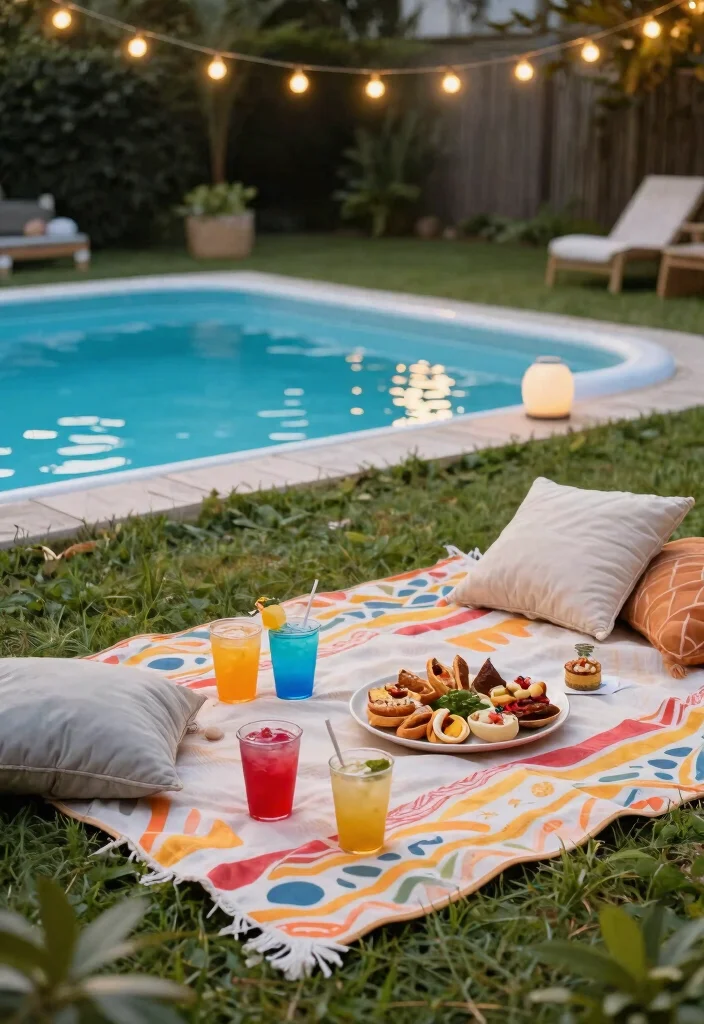 9 Cozy Inflatable Pool Ideas for Your Backyard Movie Night Setup 5 9 Cozy Inflatable Pool Ideas for Your Backyard Movie Night Setup 5. Poolside Picnic Experience 0