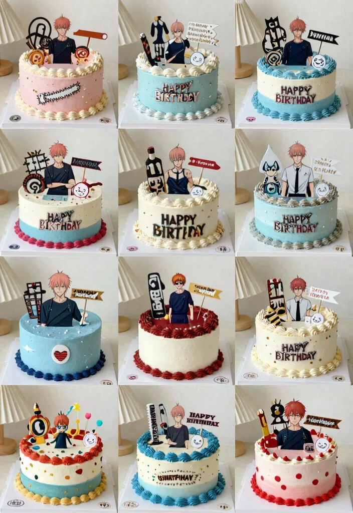 9 Epic Chainsaw Man Cake Ideas for Anime Fans Birthday Bakes Conclusion 0