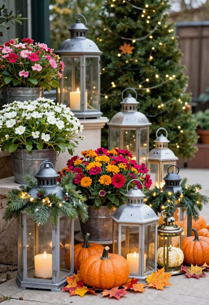 9 Expert Outdoor Lantern Decoration Tips for High End Style 6 9 Expert Outdoor Lantern Decoration Tips for High End Style 6. Incorporate Seasonal Decor 0