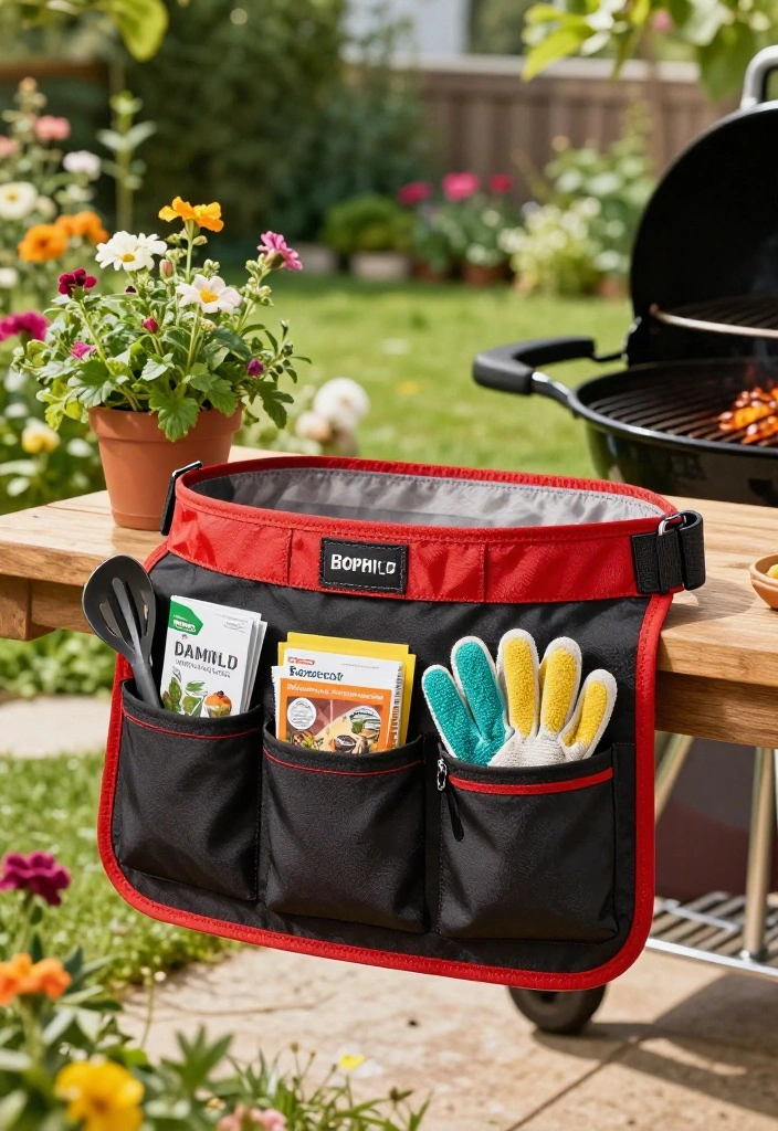 9 Hilarious Best BBQ Tool Belt Options for the Grill Master 5. The Ultimate Gardeners BBQ Tool Belt 0