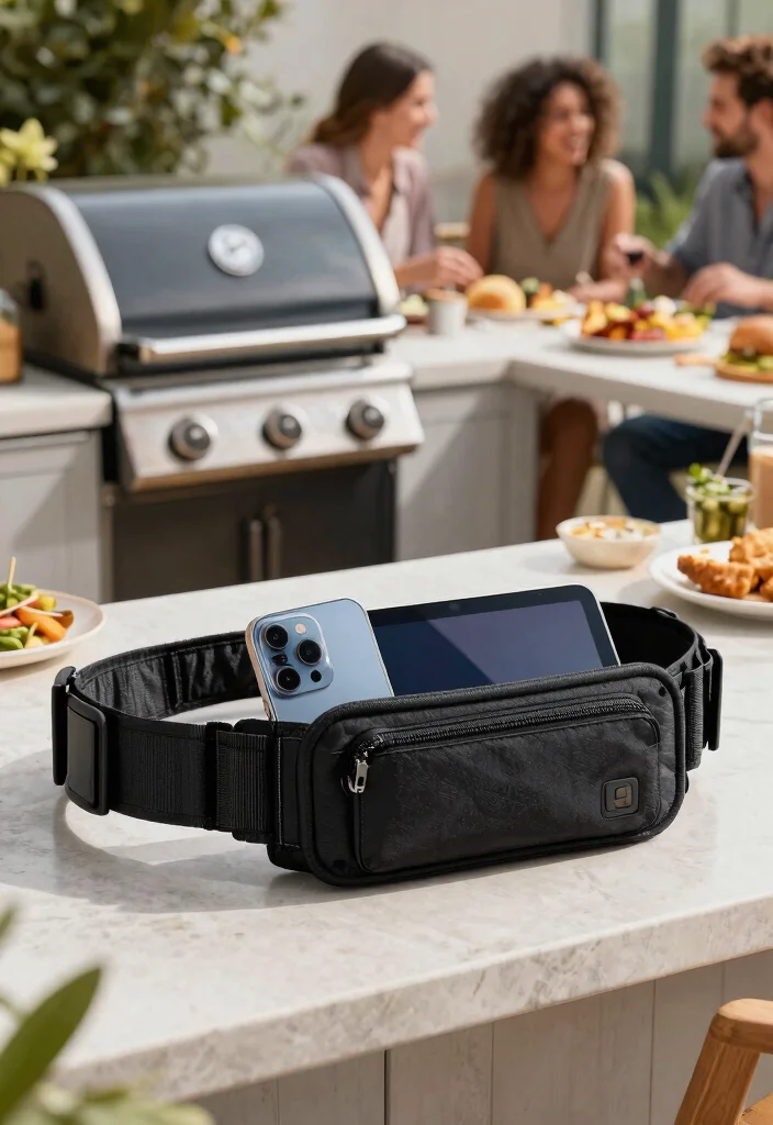 9 Hilarious Best BBQ Tool Belt Options for the Grill Master 7. The Lightweight Tech Friendly Tool Belt 0