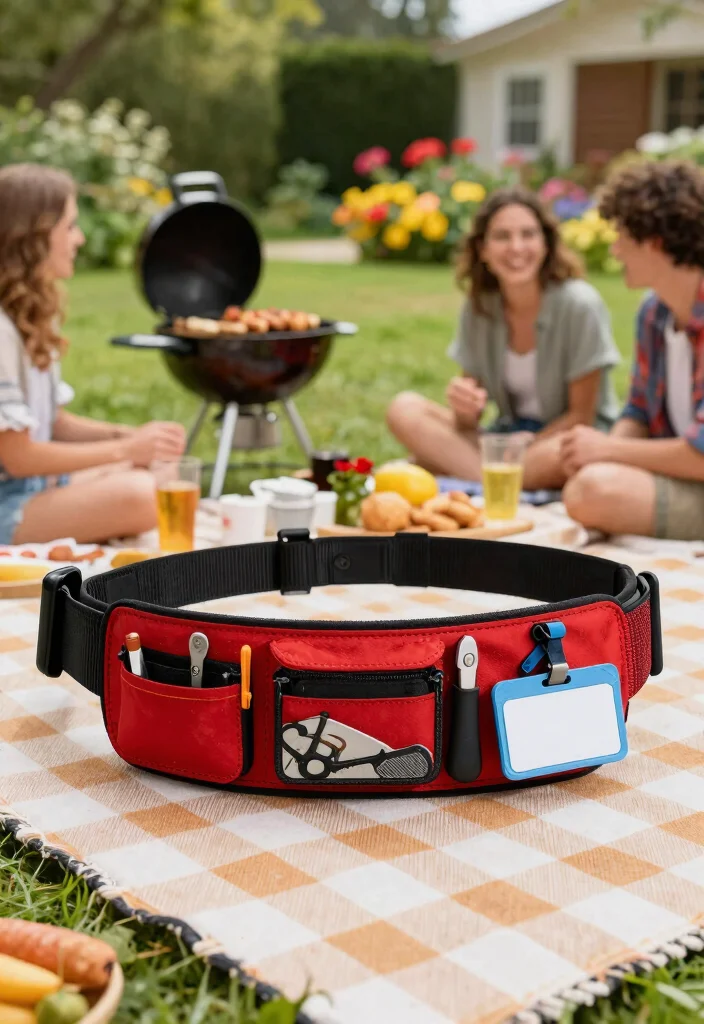 9 Hilarious Best BBQ Tool Belt Options for the Grill Master 9. The Customizable BBQ Tool Belt 0