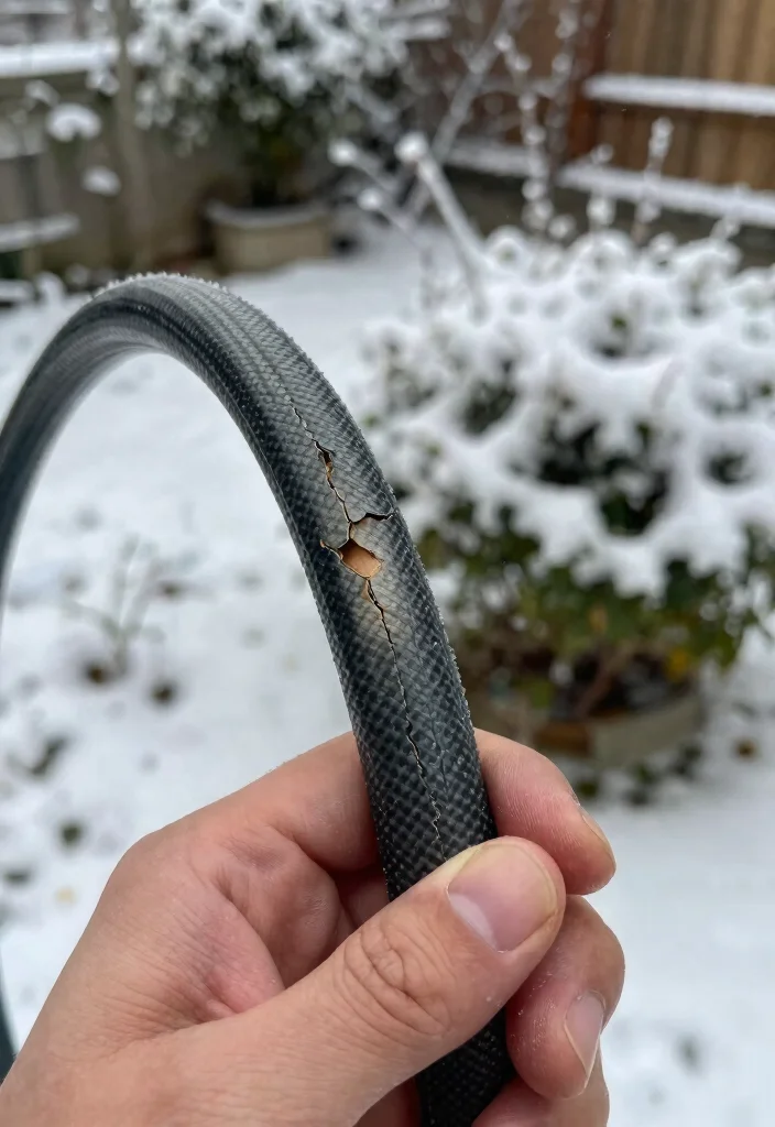 9 Pro Garden Hose Maintenance Tips Prevent Winter Cracks 2. Inspect for Damage 0