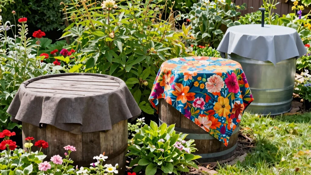 9 Secure Rain Barrel Cover Ideas to Keep Mosquitoes Out