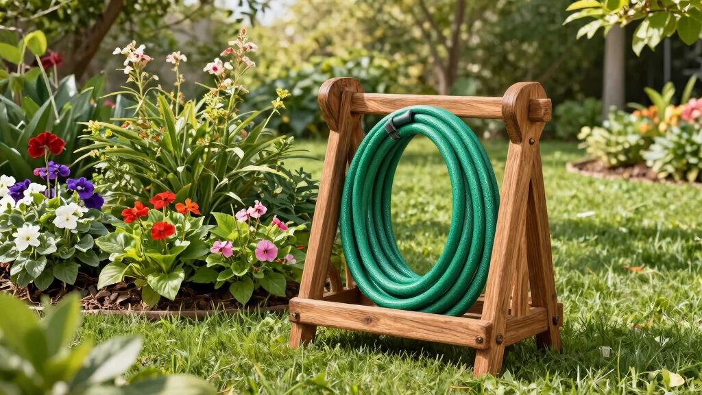 9 Sturdy Garden Hose Rack Ideas to Prevent Kinks